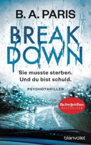 Breakdown b.a. paris