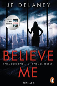 Cover Believe me jp delaney