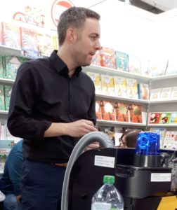 Martin Schäuble mit dem Aromator
