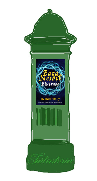 Litfaßsäule Ily Romansky Zara Nesbit Cover